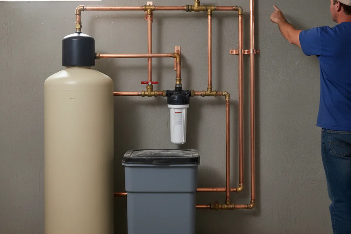 Whole-house water treatment system installed in Capay